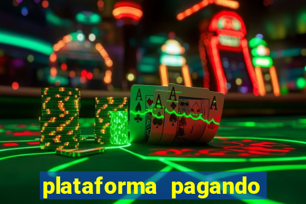 plataforma pagando no cadastro fortune tiger